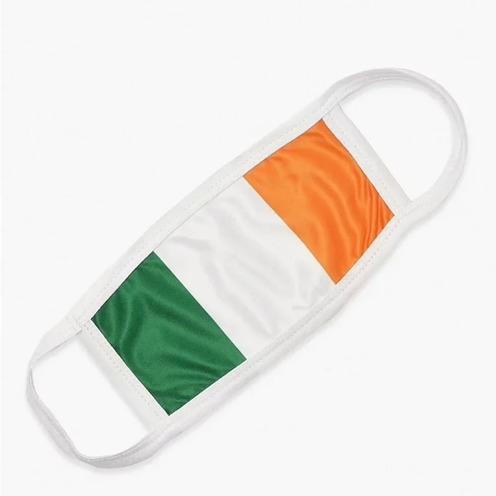 BOOHOO IRELAND FLAG FASHION FACE MASK 🇮🇪☘️